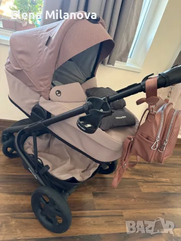 Easywalked Harvey 2 в 1 desert pink , снимка 10 - За бебешки колички - 55756512