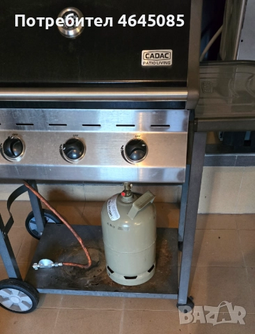 Газов гриль CADAC с три горелки, снимка 4 - Котлони - 52710261