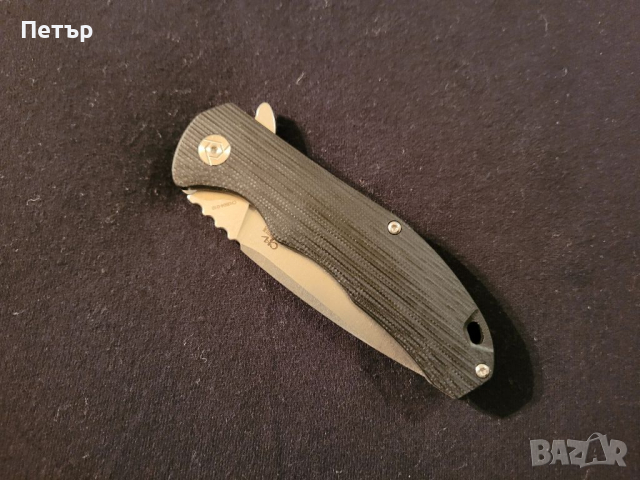 CH 3504 - флипер, D2 острие, G10 чирени , снимка 3 - Ножове - 36285226