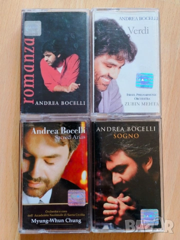 Andrea Bocelli лот касетки