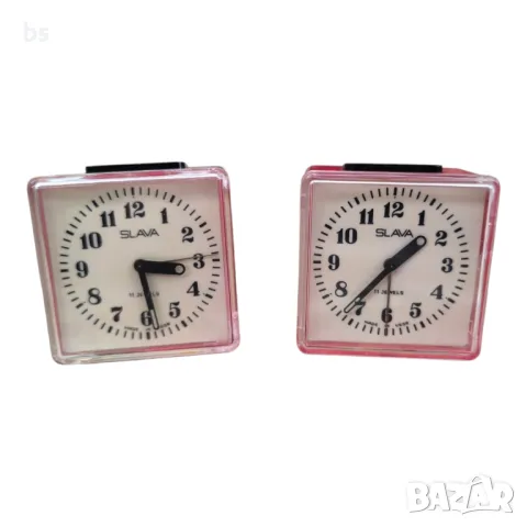 Ретро механични будилници Slava (обслужени)