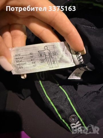 Snickers Черни работни панталони, снимка 3 - Панталони - 51439522