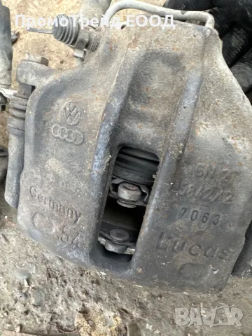 Преден ляв десен спирачен апарат Ауди А4 Б5Audi A4 B5 Lucas, снимка 3 - Части - 49326563