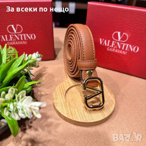 Valentino Garavani Луксозен Дамски Колан - Различни Цветове Код SEM-641, снимка 3 - Колани - 55908067