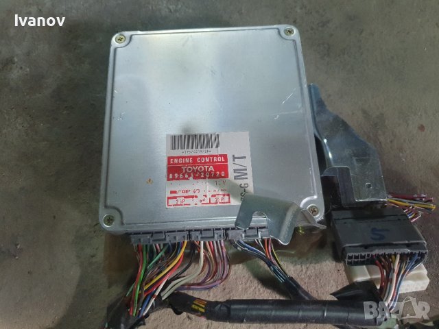 Компютър Тойота селика т18 89661-20720  ecu ignition key coil amplifier Toyota Celica t18 2.0i 16v , снимка 5 - Части - 41941521