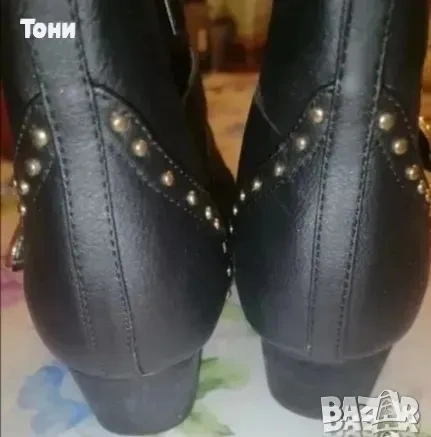 Нови Кожени Дамски Боти 38 , снимка 6 - Дамски боти - 53759773