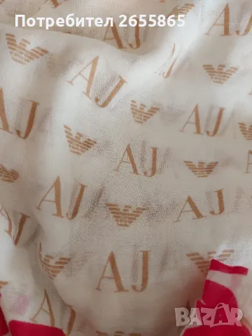 ARMANI JEANS дамски шал, снимка 2 - Шалове - 48403413