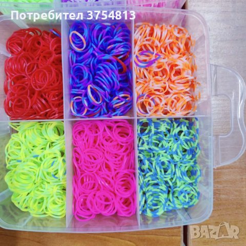 4500 бр. ластички в куфар, снимка 1