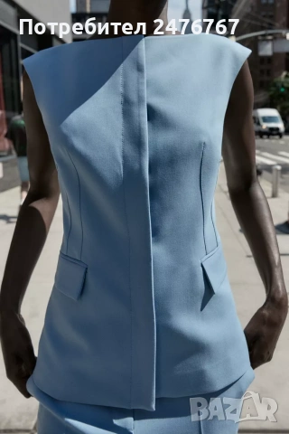 Костюм на Zara - нов с етикет - размер S, снимка 2 - Костюми - 53636541