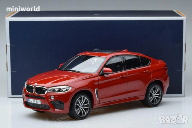 BMW X6M F86 2015 - мащаб 1:18 на NOREV моделът е нов в кутия, снимка 7 - Колекции - 53102120