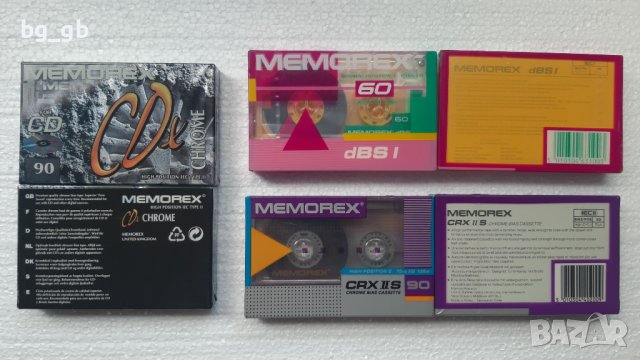 Нови аудиокасети MEMOREX, снимка 2 - Аудио касети - 41169086