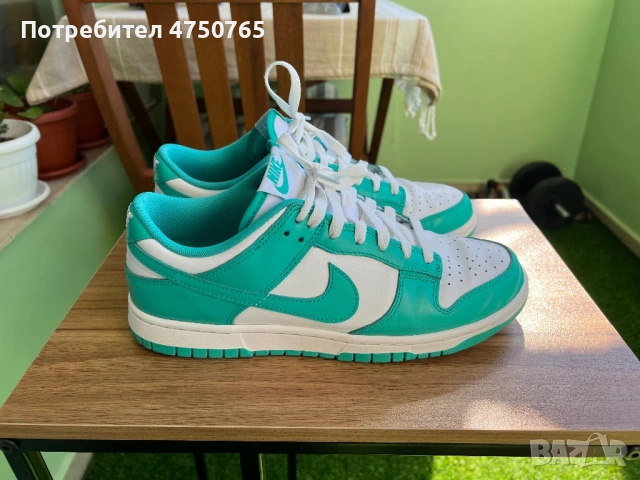 Nike dunk low, снимка 2 - Маратонки - 53660021