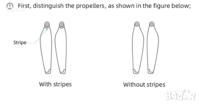 Перки пропелери -оригинални!!- дрон DJI Mini 3-4 , снимка 7 - Дронове и аксесоари - 44796142