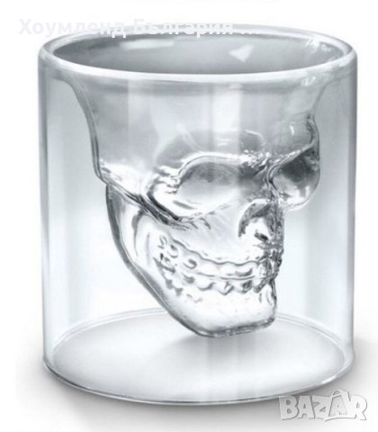 2бр Триизмерна стъклена чаша череп за алкохол, снимка 7 - Други стоки за дома - 41502966