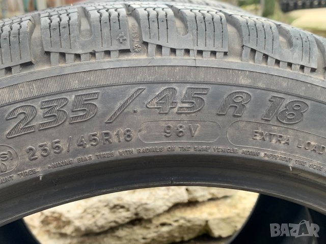 2 бр.зимни гуми MICHELIN Pilot Alpin 235/45/18, снимка 3 - Гуми и джанти - 39544007