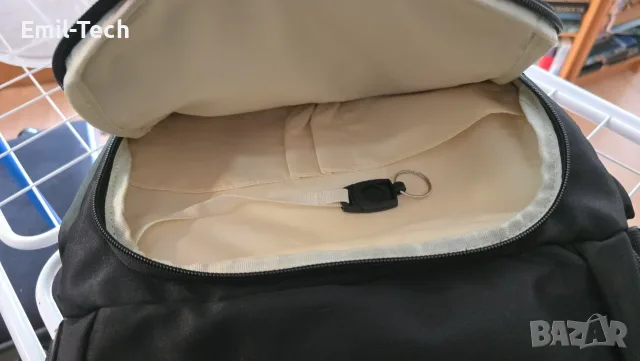 Дамска раница за лаптоп 15.6″ 25L лека, черна LOVEVOOK, снимка 9 - Раници - 55960847
