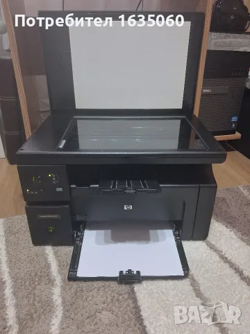 Принтер 3в1 HP laserjet M1132MFP, снимка 4 - Принтери, копири, скенери - 56196914