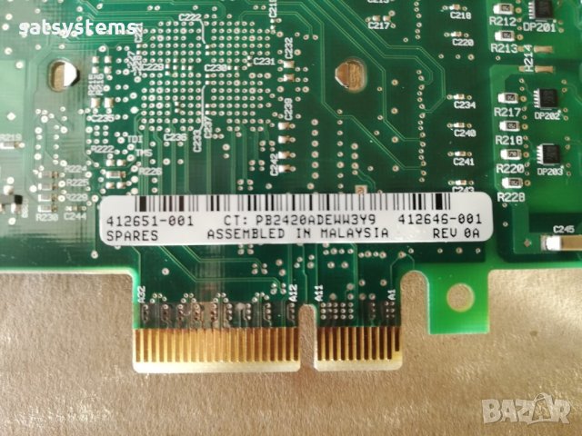 HP NC360T PCI Express Dual Port Gigabit Server Adapter, снимка 9 - Мрежови адаптери - 34096111