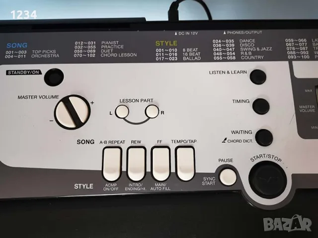Синтезатор клавир пиано YAMAHA PSR E-213 с 5 октави, снимка 5 - Синтезатори - 55737167