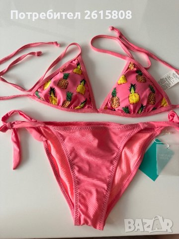 Розов бански, снимка 2 - Бански костюми - 41908312
