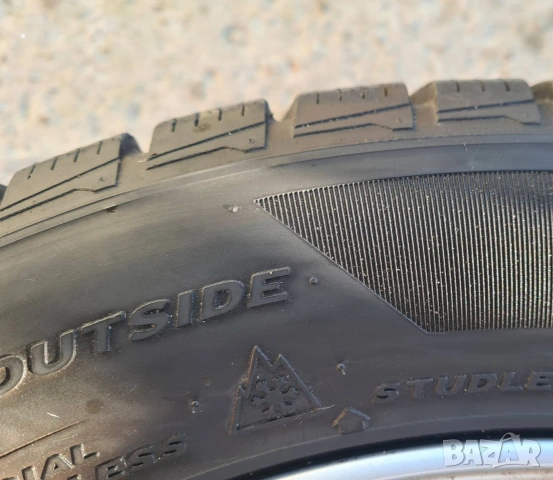 Продавам комплект от 4 броя оригинални алуминиеви джанти за Hyundai i30 205/55 R16, снимка 6 - Гуми и джанти - 53133568