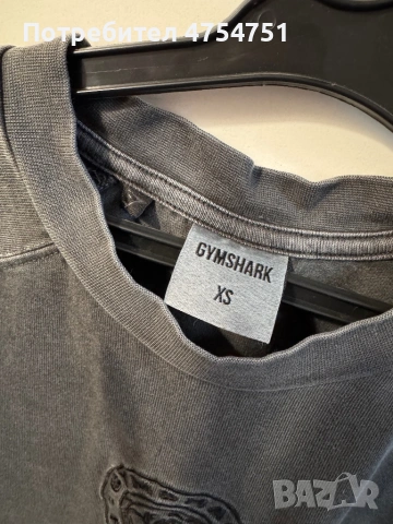 Мъжка тениска Gymshark XS, снимка 2 - Спортни дрехи, екипи - 53722145