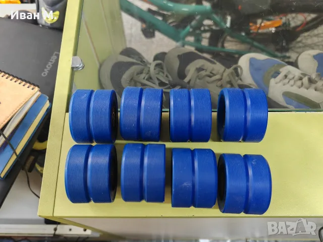 Нови колелца за кънки Sonar Flat Out 62x43mm 88a , снимка 5 - Ролери, кънки - 55836247