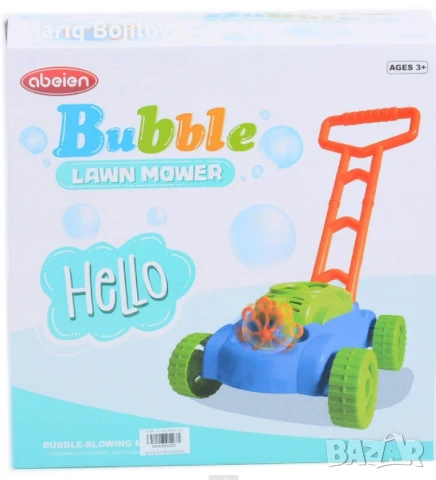 Музикална косачка със сапунени балони, снимка 4 - Музикални играчки - 50840791