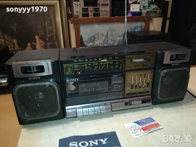 SONY CFS-1000S 2108231046LNV, снимка 13 - Радиокасетофони, транзистори - 41917892