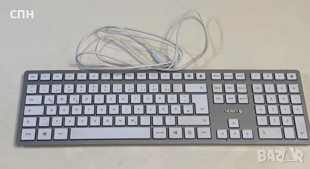 Cherry KC 6000 Slim QWERTZ клавиатура, снимка 2 - Клавиатури и мишки - 48002256