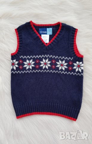 Пуловер без ръкав 18-24 месеца