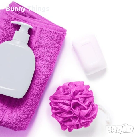 Цикламена мрежеста гъба за баня - нова