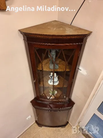 Луксозна ъглова витрина SELVA , снимка 4 - Секции и витрини - 49634437