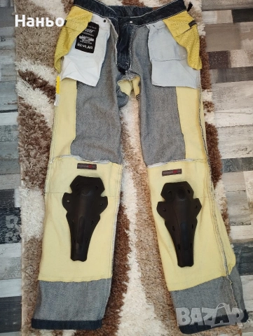 Мото дънки-highway-KEVLAR!Дамски-S/XS, снимка 3 - Мотоциклети и мототехника - 53747652