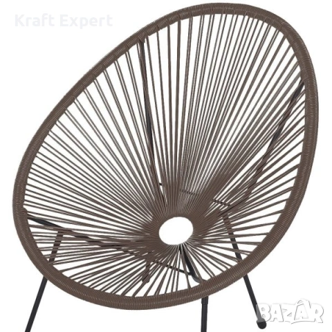 Градински стол Acapulco – дизайнерски стол за интериор и екстериор, снимка 13 - Градински мебели, декорация  - 53699354