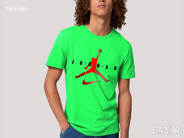Тениски Nike Air Jordan принт,цветове и модели,мъжки детски, снимка 9 - Тениски - 29845912
