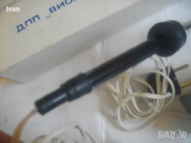 НОВ СОЦ НРБ БЪЛГАРСКИ ЕЛЕКТРИЧЕСКИ ПОЯЛНИК 32W/36V С ТРАНСФОРМАТОР 36V С ОРИГИНАЛНА КУТИЯ  , снимка 7 - Поялници и запояване - 49363403