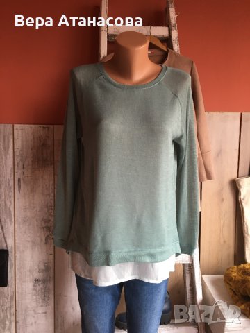 🧚🏽‍♂️ Туника в цвят мента с ефектен гръб🧚 хл🧚🏽‍♂️ Amisu🧚🏻‍♀️