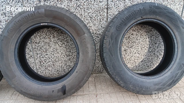 Летни гуми 215 65 16, снимка 5 - Гуми и джанти - 50455014