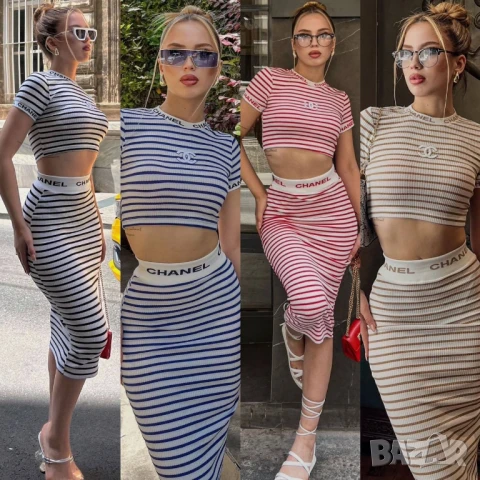 дамски комплекти chanel , снимка 2 - Комплекти - 51041563