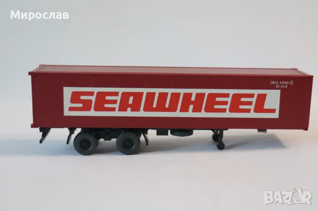 WIKING 1:87 H0 РЕМАРКЕ КАМИОН МОДЕЛ КОЛИЧКА, снимка 2 - Колекции - 50029781