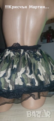 Мини поличка камуфлаж  l xl, снимка 3 - Корсети, бюстиета, топове - 33944820