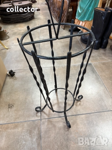 Желязна / метална стойка / поставка за чадъри. №7639, снимка 2 - Антикварни и старинни предмети - 52518974