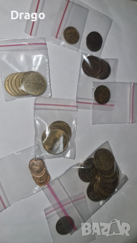 Антични Стари български звънкови монети и левове от 1974,1989,1992,2000 и др-Автентични, снимка 2 - Нумизматика и бонистика - 36271434