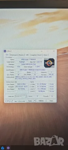 Мощно ТОП Геймърско PC Ryzen 7 7800X3D/32Gb 6400Mhz G.Skill/2TB SSD/RX 5060TI 16Gb/WiFi&BT/Гаранция, снимка 13 - Геймърски - 55851959