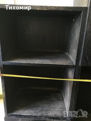 Черна секция за всекидневна, снимка 3 - Секции и витрини - 45719096