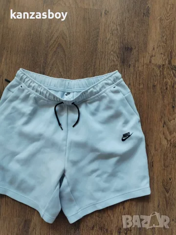 NIKE NSW TCH FLC SHORT FTBLL GREY - МЪЖКИ КЪСИ ПАНТАЛОНИ XL, снимка 4 - Спортни дрехи, екипи - 55729170
