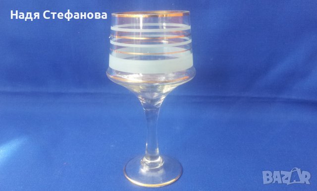 Комплект ретро чаши и кана за алкохол, чашите са 6 бр/посипка, златни кантове/, снимка 10 - Други ценни предмети - 39984218