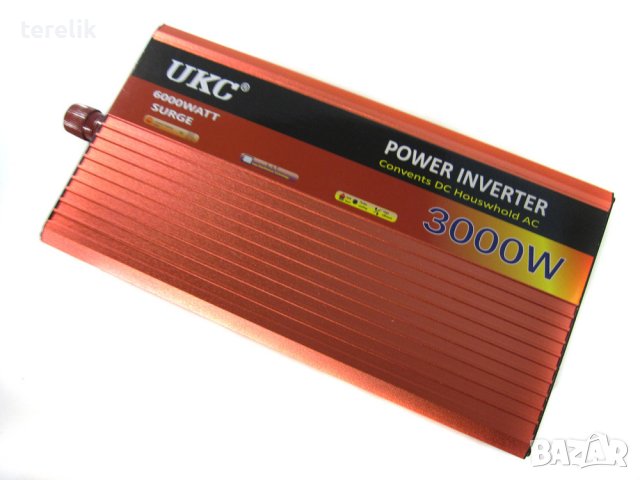 ПРОМОЦИЯ!!! ИНВЕРТОРИ UKC от 300W до 4000W -12V или 24v /220V, 29,98 лв, снимка 10 - Аксесоари и консумативи - 39628410