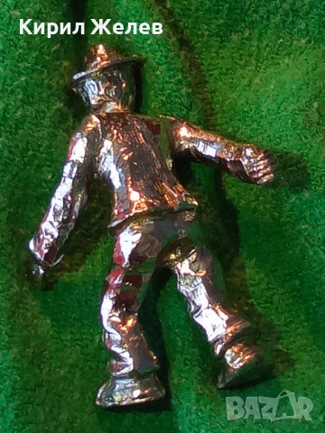 ОЛОВНА ФИГУРКА ЧОВЕЧЕ ПИЯНИЦА МЕТАЛНА СТАТУЕТКА за КОЛЕКЦИЯ ХУДОЖЕСТВЕНА МАЙСТОРСКА РАБОТА 24833, снимка 3 - Колекции - 34485637